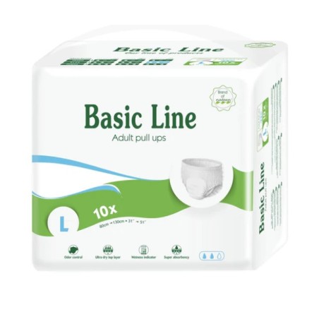 Calzón pañal Línea Básica (azul)  TALLA L