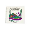 PACK Libro para colorear + Lápices de colores doble punta + sacapunta/goma de regalo