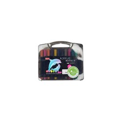 PACK Libro 100 hojas para pintar + lápices acrílicos + balón antiestrés de regalo
